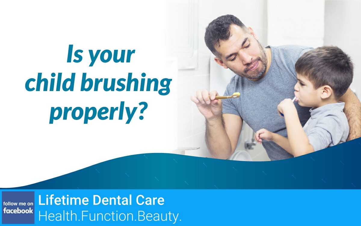 LifetimeDDSCare's tweet photo. When was the last time you watched your child brush their teeth? Get the 411 on dental hygiene for kids at https://t.co/aiEI3MttXb https://t.co/4uvxKpjxY5