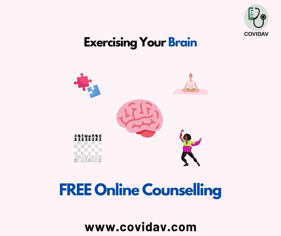 covidav's tweet photo. Importance of Exercising your Brain
Like any other part of our body, our brain too needs a good workout every day.
Doing brain exercises daily can
⚡️Improve Memory
⚡️Boost Concentration
⚡️Relieve Stress
⚡️Keep your brain sharp
⚡️Stop Negative thoughts https://t.co/poIwGqK4aj
