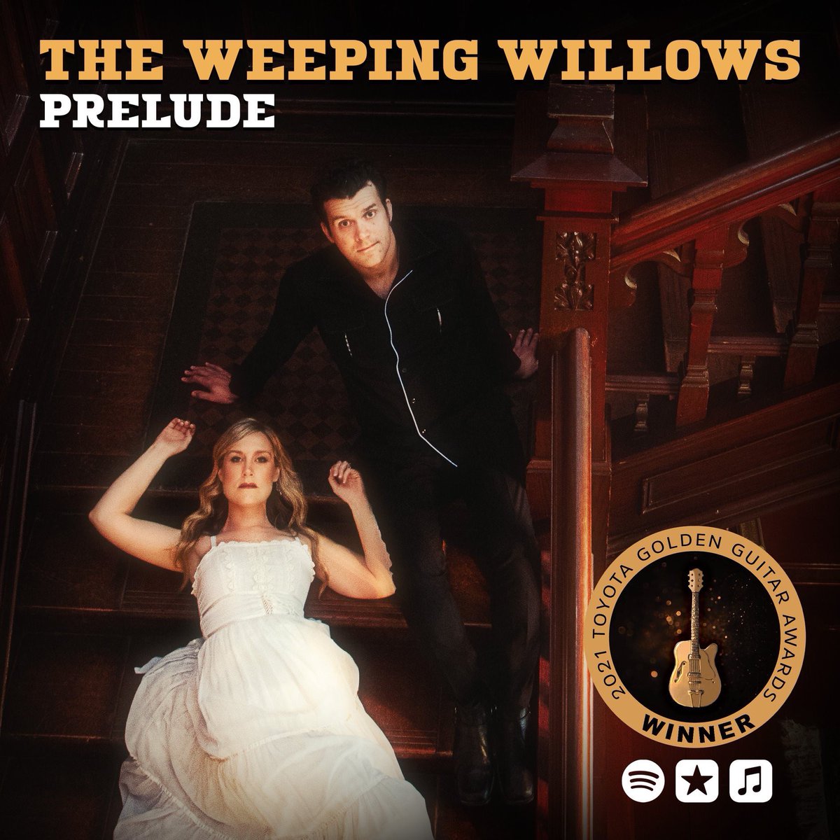 6 months after vinyl release, we felt it was time for #Prelude to go ✨digital!✨ Available NOW on <a href="/Spotify/">Spotify</a>, <a href="/iTunes/">iTunes</a> / <a href="/AppleMusic/">Apple Music</a> etc; we’d love if you could please give us a #follow while there! 🙏
#Spotify: bit.ly/PreludeTheWeep… or all: ditto.fm/prelude-the-we… #GoldenGuitars