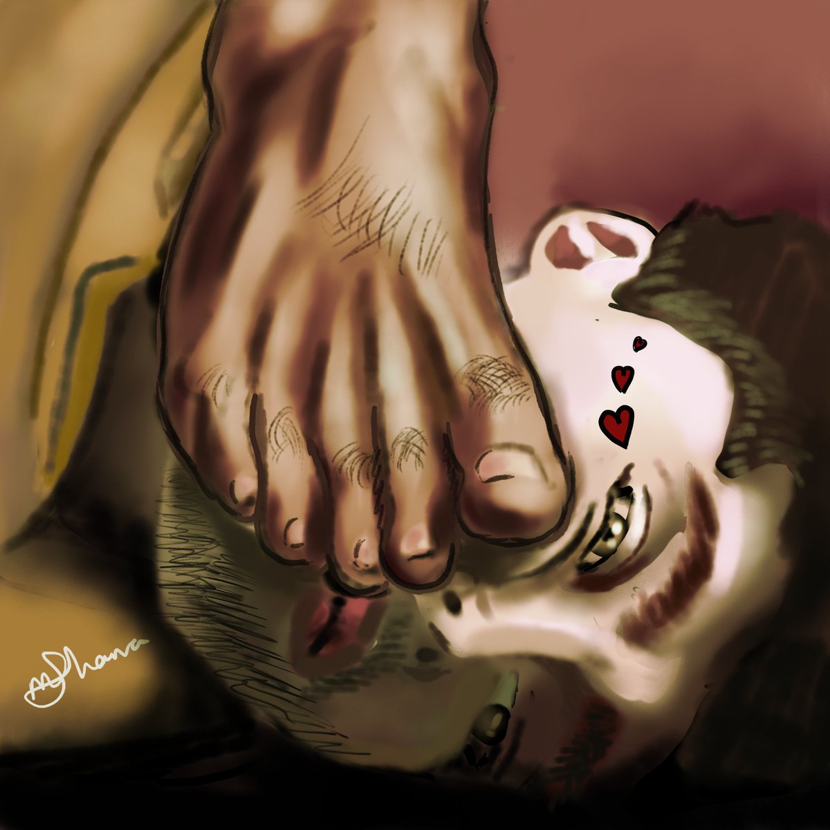 Erotic Foot Worship Art | BDSM Fetish