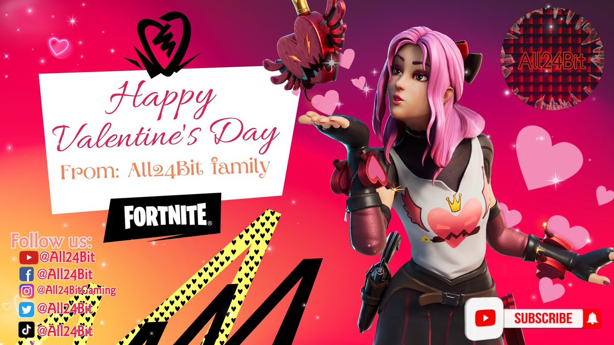 All24Bit's tweet photo. Happy Hearts Day! ❤️💓❤️
Check our Youtube Channel for more family love, fun, silliness and awesomeness! "ALL24BIT"
Also follow us on IG: all24bitgaming
FB/Tiktok: All24bit
#All24bit #gamer #game #family #friends #youtube #youtuber #SmallStreamersConnect
#SupportSmallStreamers https://t.co/UskCBbRcnc
