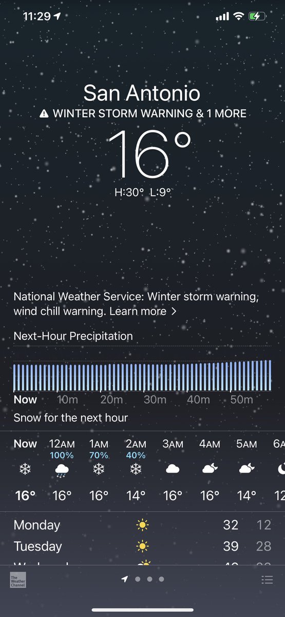 PatriciaG2020's tweet photo. We are enjoying the snow ❄️ Thankful to be safe at home. Prayers for those that have to work and be out on the road. #TeamGonzalezATT #MDPLife2020 #lifeatatt #Proud2byoung #STATENation https://t.co/MI6QRuVnQc