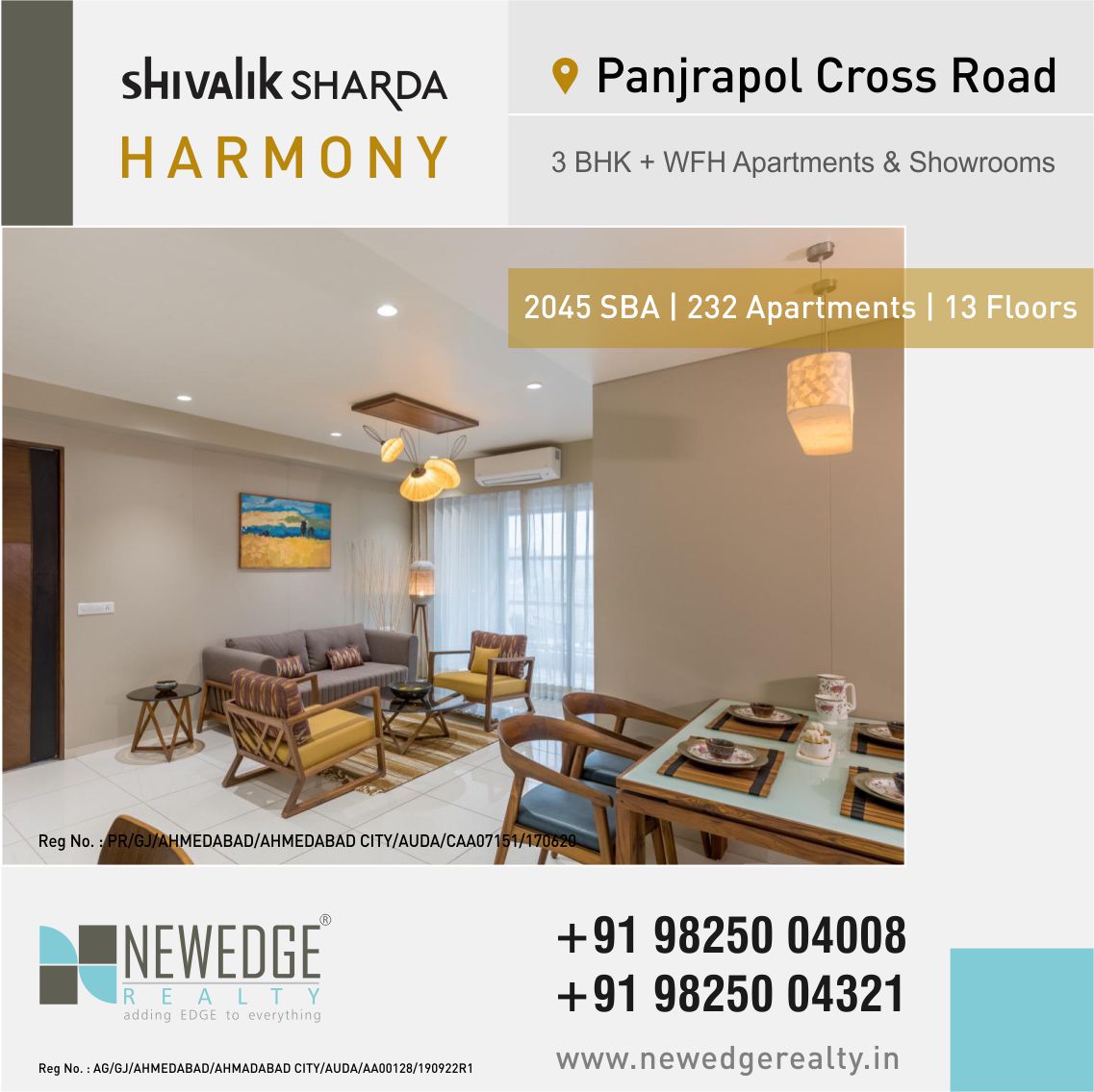 newedge_realty's tweet photo. Unique design for unique people “3BHK + WFH @ SHIVALIK SHARDA HARMONY”
#Shivalikshardaharmony #Panjarapole #Ambawadi #3bhk #Wfh #Workfromhome #Newedgerealty #Propertyadvisor #Buy #Sale #Rent #Residential #Commercial #Land #Retail #Plot #Bungalow #Villa #Brand #Prelease #Roi https://t.co/GXye8KnVgx