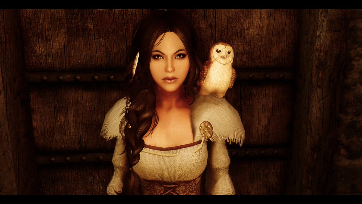 abriannaskye's tweet photo. Looking for a friend to take with you on your adventures? Ever consider a raven or owl? Archimedes a.k.a Barney the Barn Owl and Corvus a.k.a Raven on your shoulder mod are wonderful options! Links will be attached below.
#NeverMore #Ravens #Owls #SkyrimSE https://t.co/SNKAHrxKt6