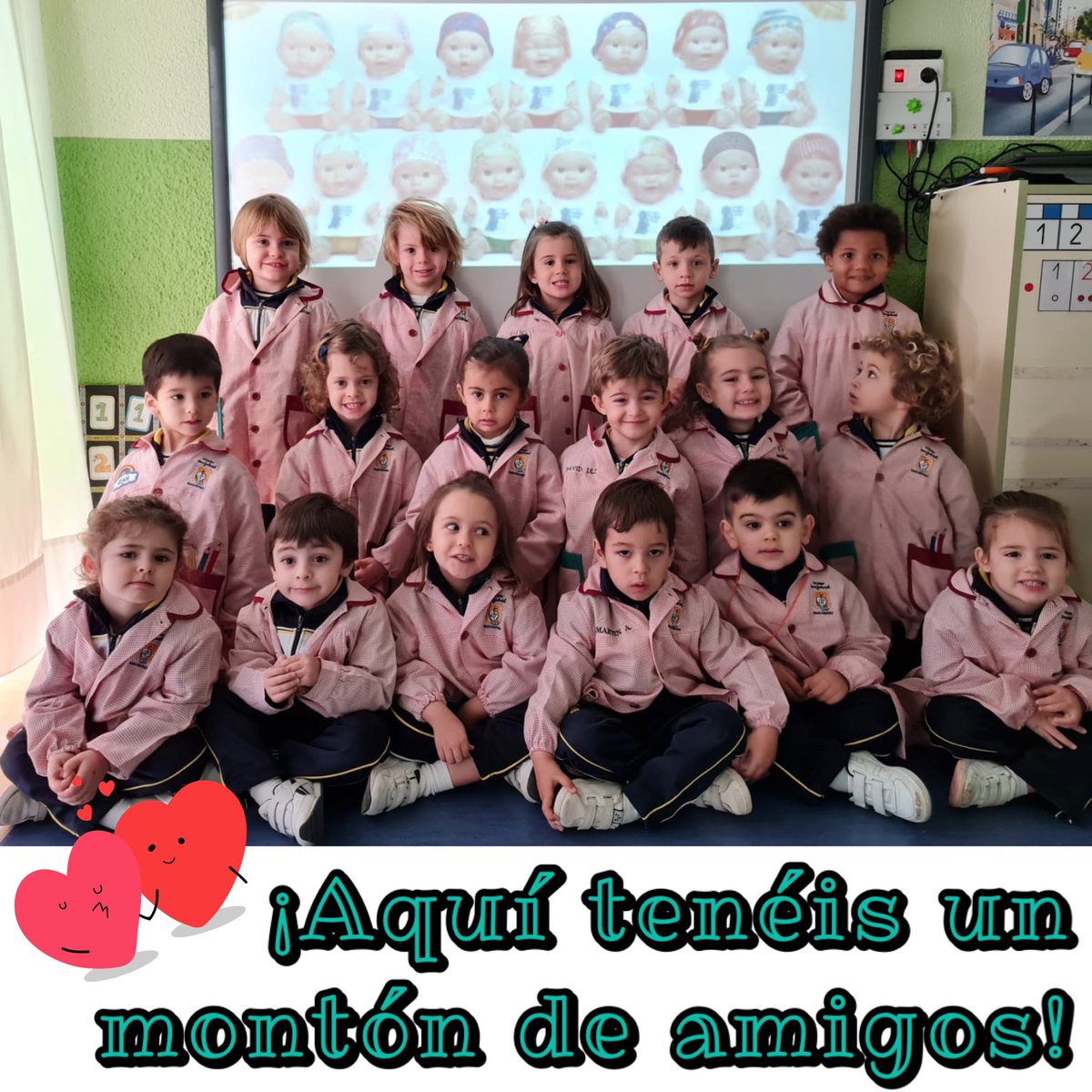 SGabrielAlcala's tweet photo. ¡Nuestros peques de Infantil también quieren unirse a esta bonita campaña de @juegaterapia! ¡En nuestro cole tenéis un montón de amigos! 😍 👏🏻 #LosAmigosTambiénCuran @grupo_GAS https://t.co/smNixy63QT