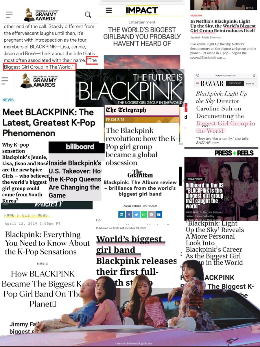 Let's pretend to be shocked @BLACKPINK