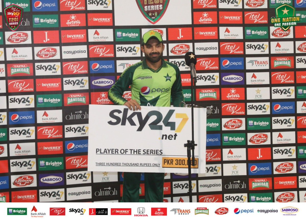 In the T20Is, he opens the batting.  #PAKvSAIn the first T20I, he hits a hundred – becoming only the 2nd WK (after Brendon McCullum) with a hundred in all 3 formats.He finishes the series with a record 197 runs.Result: Man of the Match (1st match) & Player of the Series.