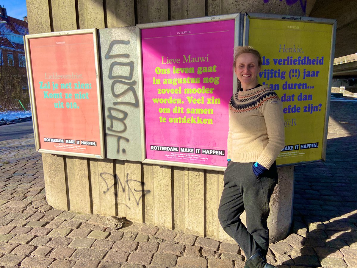 Ik moest van <a href="/hierendaar/">ilja van rijswijk</a> mijn valentijnskaart ‘ergens in de stad zoeken’. Gevonden 💛 (augustus = 👶🏼)