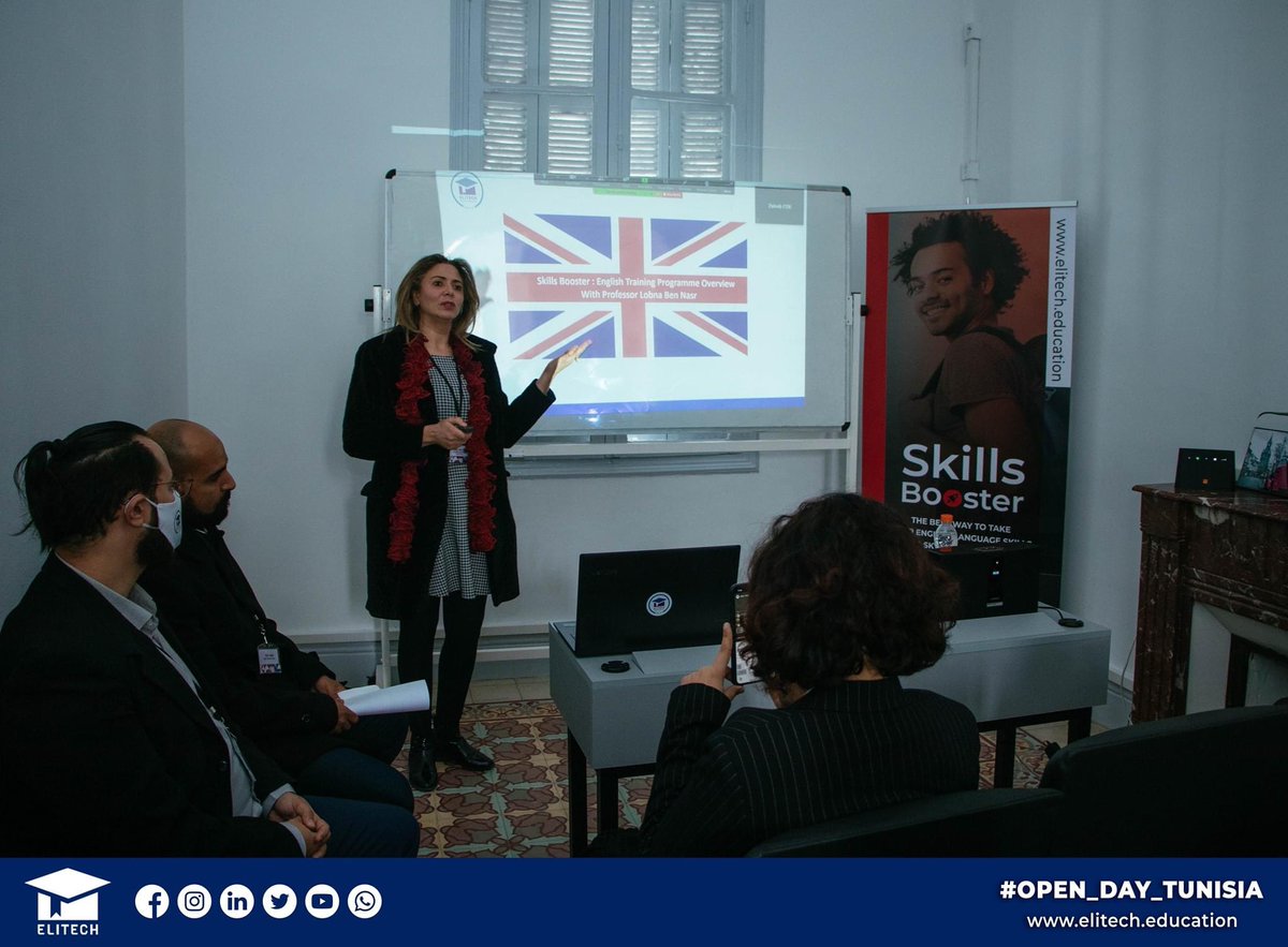 elitechedu's tweet photo. We would like to thank all of those who came to our campus or attended online in our 📍Open day

We are so grateful for the interest you've shown in our program and campus. 🤗
#Elitech #computerscience #licence #managers #management #bourse #business #leadership #education #tunis https://t.co/2bsXNVwzBr