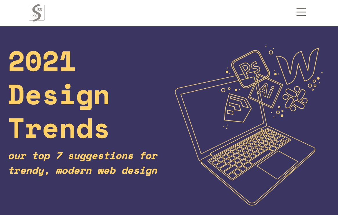 ExSite's tweet image. Check out exSite's top 7 web design trends for 2021--&amp;gt; exsite.ie/2021-web-desig…