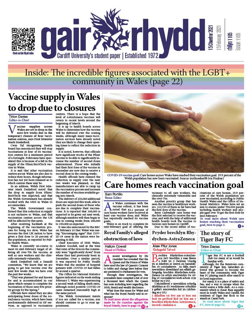 Gair Rhydd tweet media