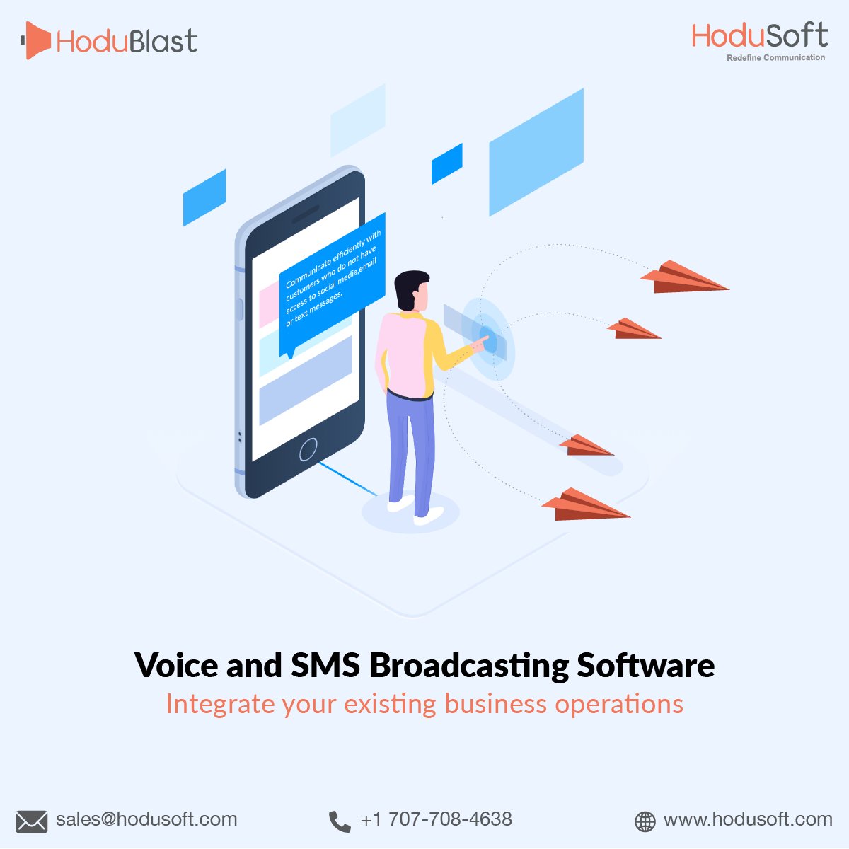 hodusoft's tweet photo. Through digital voice messaging software, save your company’s 30% -70% cost compared to hiring voice agents. Request a free demo today:
https://t.co/kTRqx78NPc

#HoduBlast #Broadcasting #BroadcastingSoftware https://t.co/VXptg9Qttk