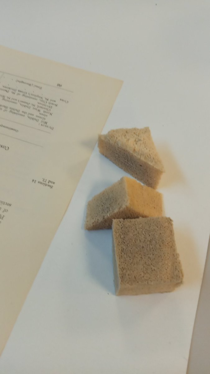 S_VL_G's tweet photo. STAPLES!! Abundant in paper based collections but they corrode leaving the paper stained and sometimes torn.

The staples were removed and pages were cleaned of surface dirt and iron oxide particles. 

#StaplesAreEvil #EverythingIsFlux @PRONI_DFC @IconBook_Paper @ICRI__ https://t.co/T2kbSeUnDd