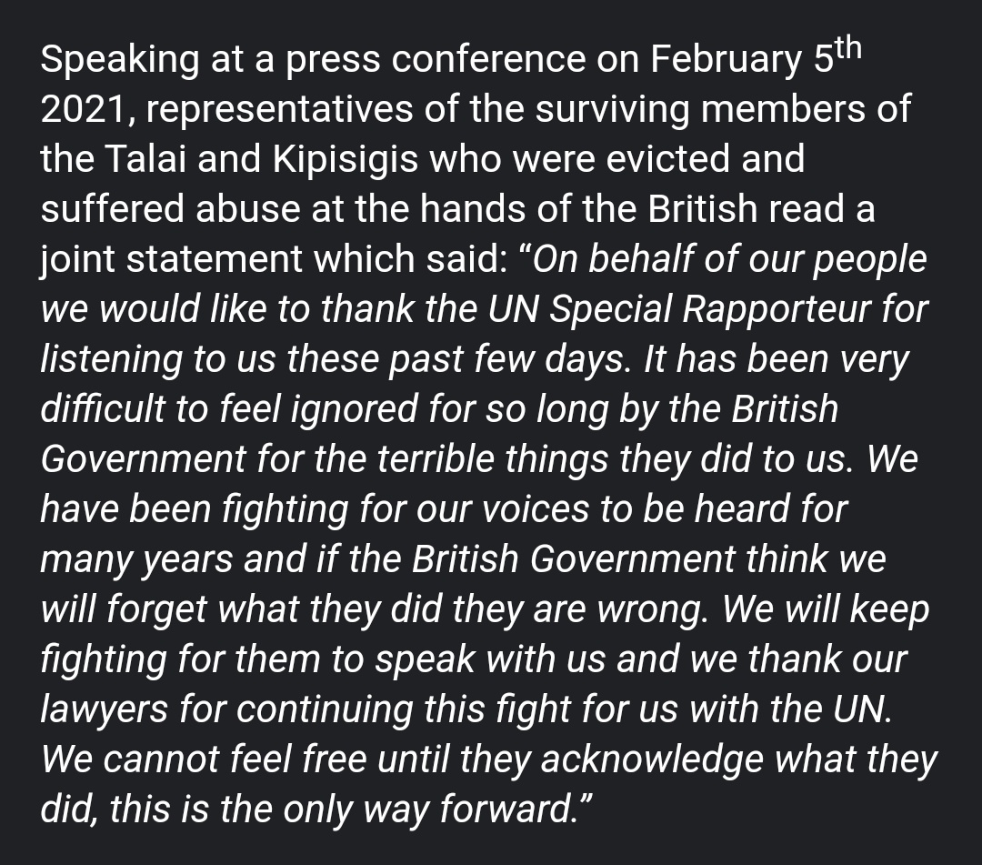 Something truly *chefs kiss* about Kenya using Robert Jenrick's own words about not censoring the past to report the UK to the UN for colonial crimes