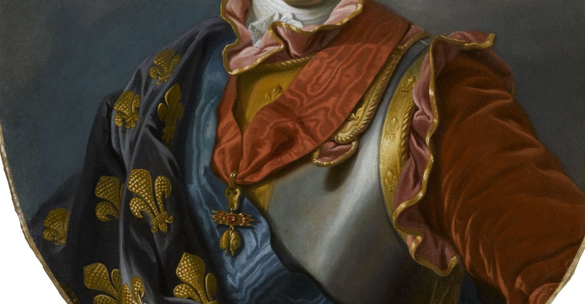 Born #OnThisDay in 1710: #LouisXV (1710-74), King of France 

Portrait by #LouisMichelvanLoo (1707-71), ca. 1750-70

#Bourbon #leBienAimé