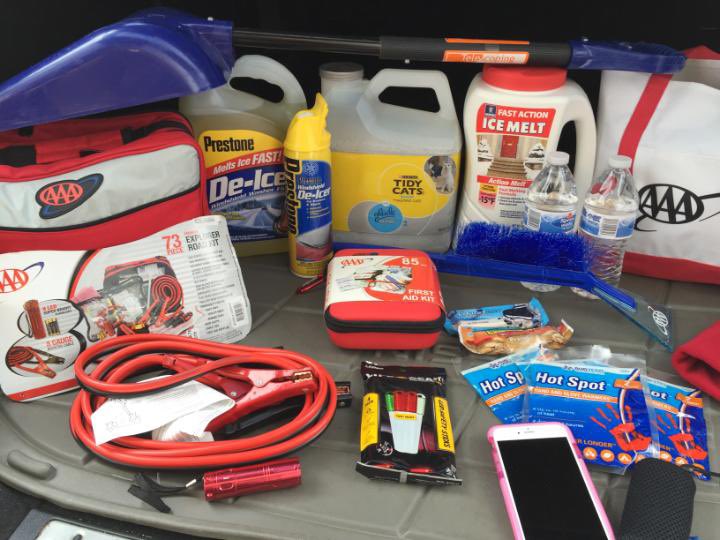 These snowy, extremely frigid conditions make having a winter emergency kit in your vehicle even more important. Think about what you’d need to stay safe and warm in case of a breakdown and if it takes time for help to arrive. #kswx #arcticblast 
<a href="/KansasEmergency/">KDEM</a> <a href="/DriveSafeKansas/">Drive Safe Kansas - KDOT</a>