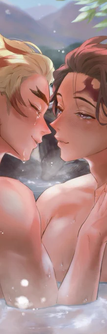ささみさんの新刊サンプルが…!!???
こちらの神本に挿絵4枚とポストカードを描かせていただいております!!?
酒屋の炭とミステリアスな煉さんのお話…激シコすぎて五億発出したので是非ご覧ください…??
描かせていただいたイラストをチラ見せしておきます…! https://t.co/VL1Oafz86e 