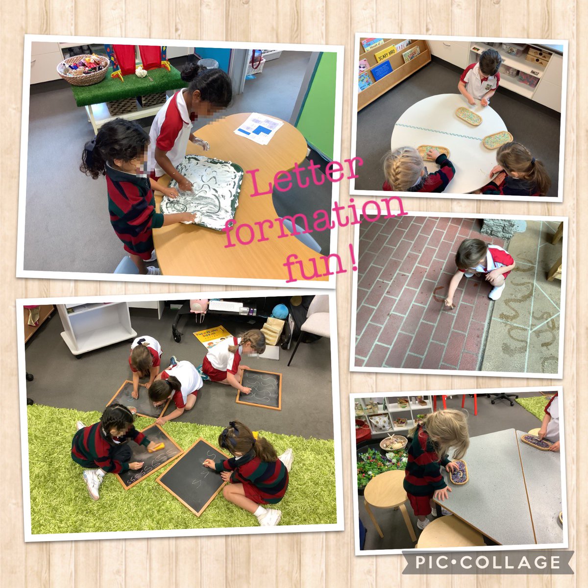 Letter formation can be fun!