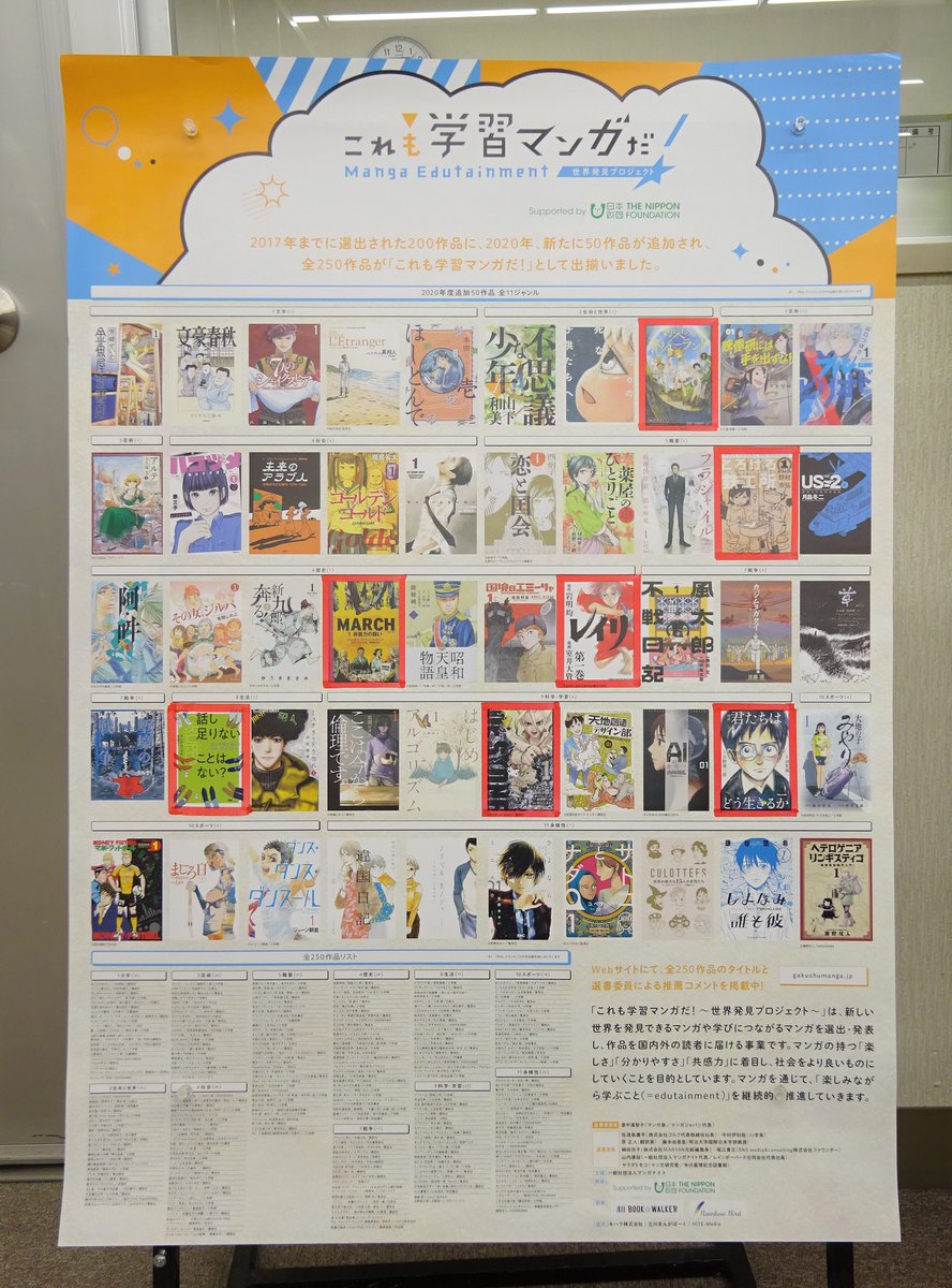 紀北工業高校図書館 公式 これも学習マンガ だ の新しいポスターです 新たに追加された作品を紹介 本校にあるものを赤く囲んでみました Dr Stone 約束のネバーランド も学習マンガ 私は レイリ おすすめ 戦国時代 影武者として生きる 紀北工業高校図書館 公式 これも学習マンガ だ の新しいポスターです 新たに追加された作品を紹介 本校にあるものを赤く囲んでみました Dr Stone 約束のネバーランド も学習マンガ 私は レイリ おすすめ 戦国時代 影武者として生きる