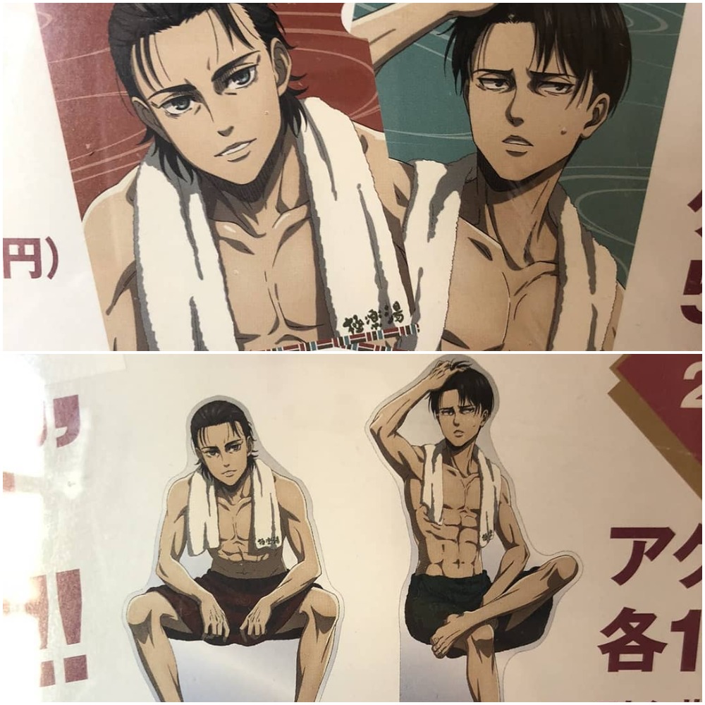 attack on titan shirtless