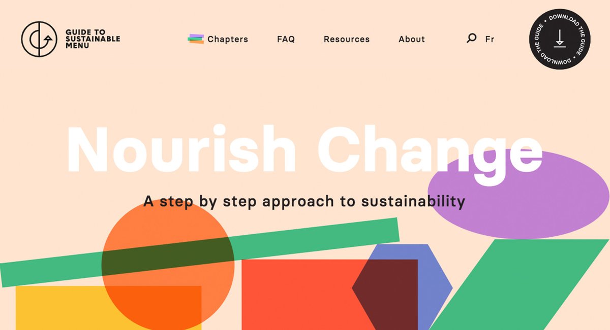 awwwards. (@awwwards) on Twitter photo Nourish Change by <a href="/akufen/">AKFN Studio</a> (Canada) wins #SOTD & #DEVAWARD An interactive step-by-step guide to sustainable menu.
âł bit.ly/3tOiCGm #Animation #GSAP Nourish Change by <a href="/akufen/">AKFN Studio</a> (Canada) wins #SOTD & #DEVAWARD An interactive step-by-step guide to sustainable menu.
âł bit.ly/3tOiCGm #Animation #GSAP