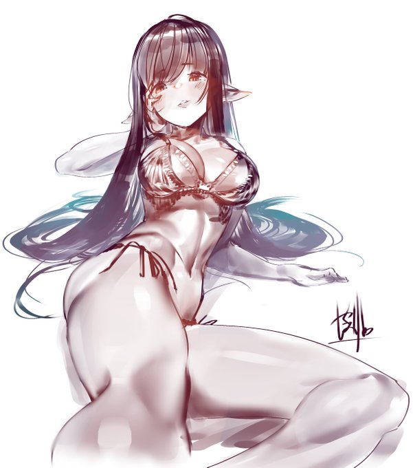 ワンドロ(`、3_ヽ)_らくがき 