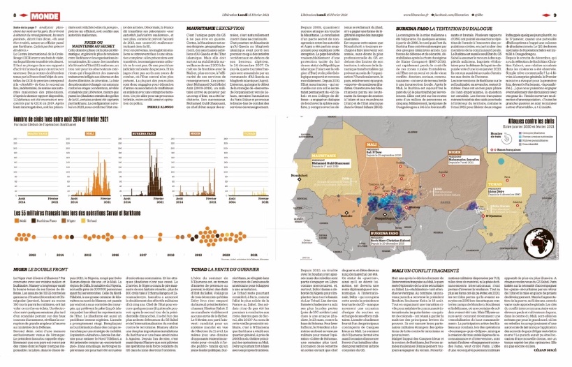 📊🗺♦️ Aujourd’hui dans <a href="/libe/">Libération</a> je vous ai concocté une (grande) carte pour faire le point sur l’opération Barkhane à l’occasion du sommet du G5 Sahel. 

Avec <a href="/CelianMace/">Célian Macé</a>
journal.liberation.fr/?xtatc=INT-44