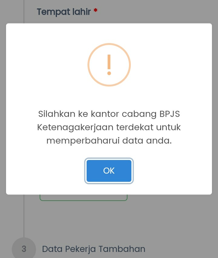 koplo's tweet photo. @BPJSTKinfo knapa muncul error seperti ini ketika isi form lapakasik https://t.co/lPlbkJkl27