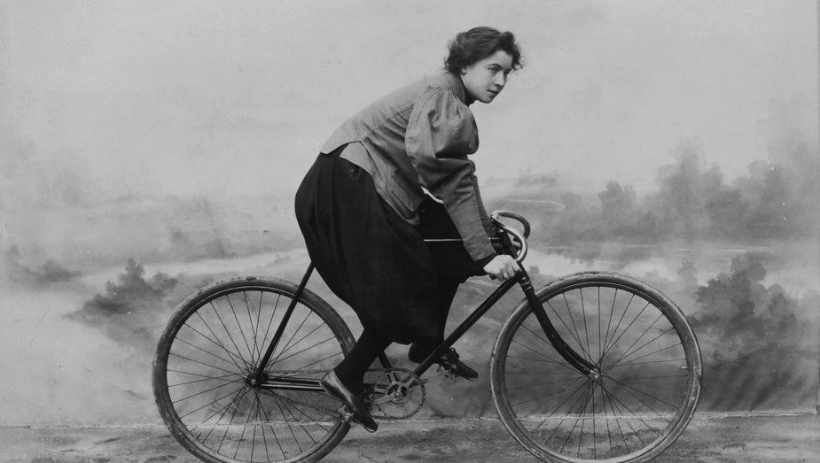 Le vélo, instrument de liberté.