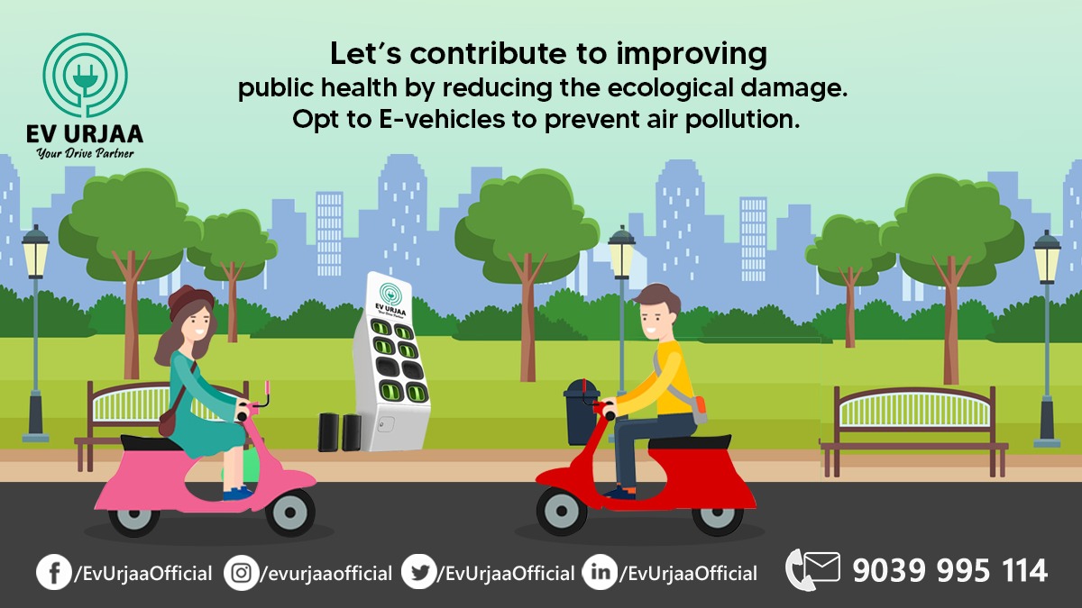 EvUrjaaOfficial's tweet photo. Letโs contribute to improving public health by reducing the ecological damage.
Opt for E-vehicles to prevent air pollution.
For more details visit our website -
https://t.co/XctGB3At7f
#evurjaa #smartswappingIndia #emobility #evbatteries #evchargingstation #electricvehicle https://t.co/vF1nxqOWQ8