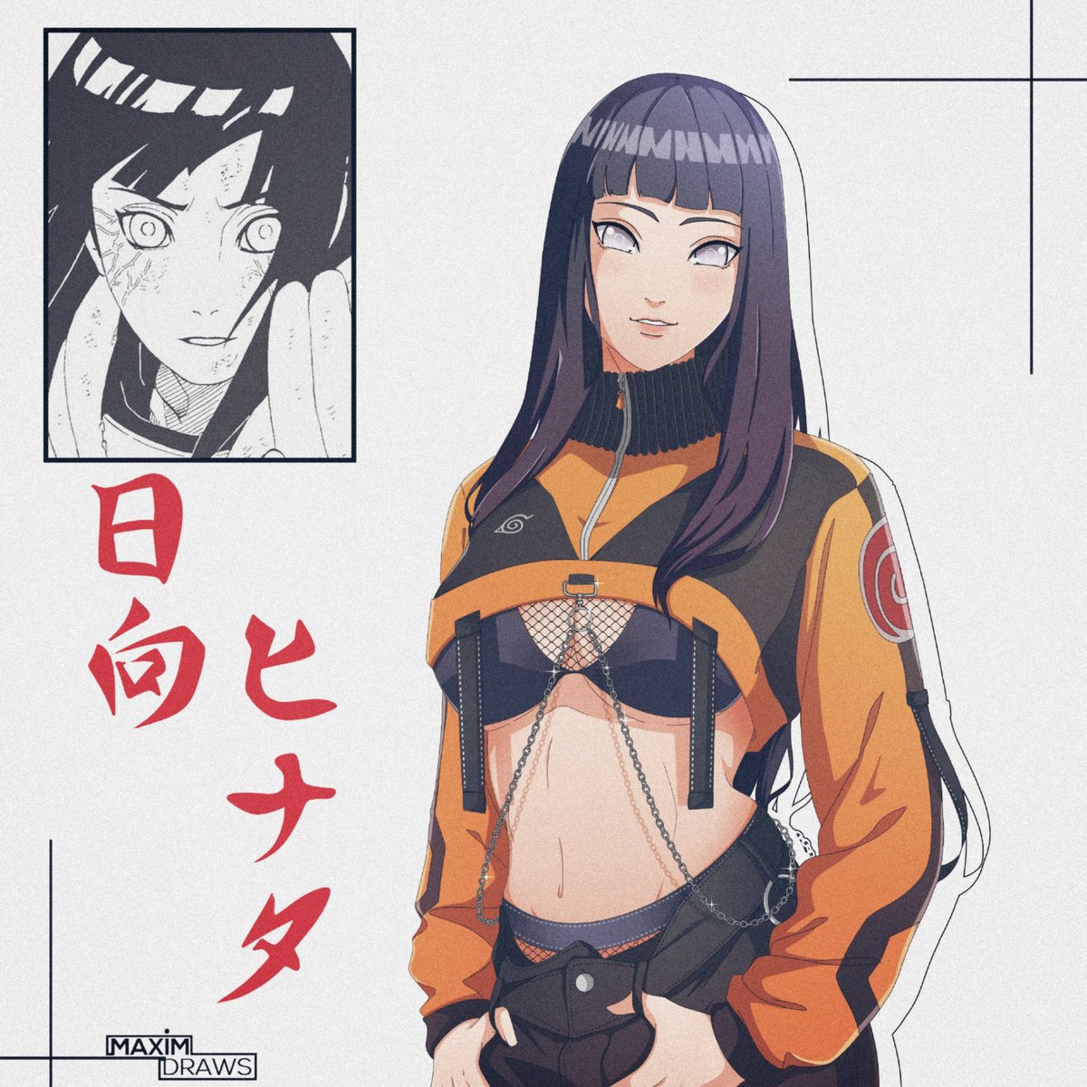 maximdraws's tweet photo. Hinata Hyuuga ❤🍥
#NARUTO #narutofanart #HinataHyuga #modernoutfit #strertwear #FANART https://t.co/cDH6SaLT3f