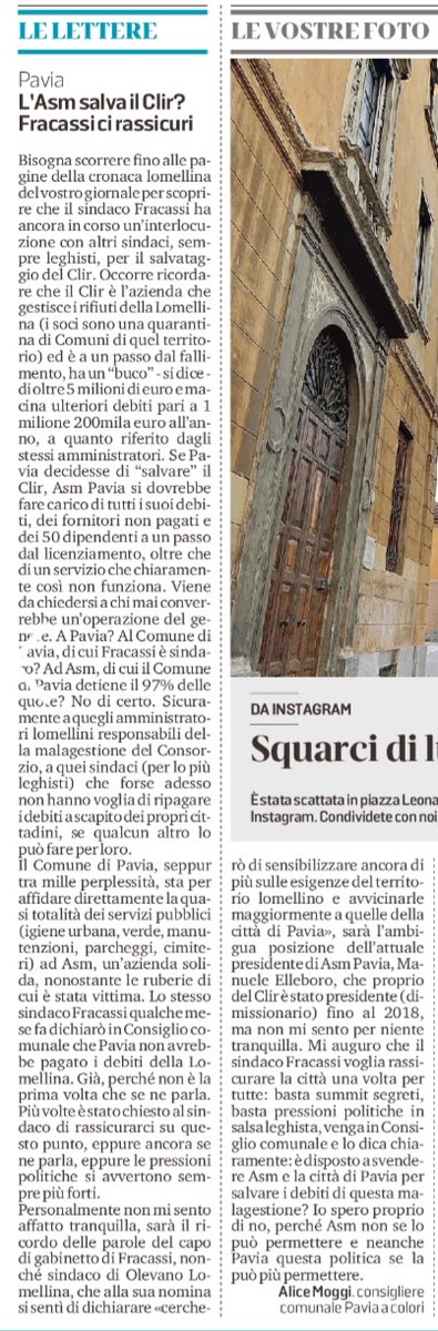 #asmpavia salva il #clir? Anche no...
#pavia #comunepv #amministrazionefracassi