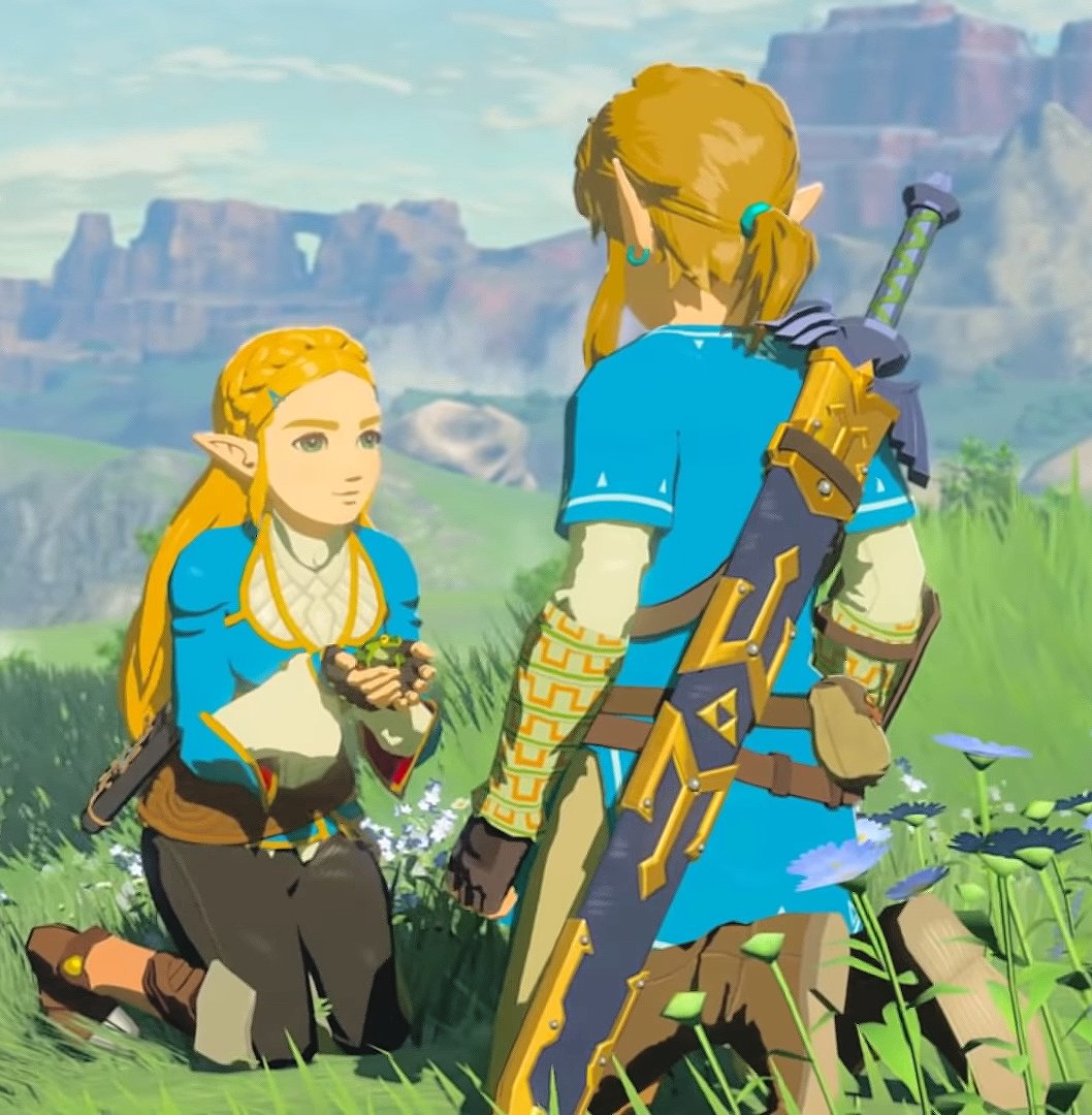 best of video games on Twitter: "zelda and link — the legend of zelda