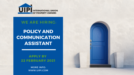 UIPI_EU's tweet photo. Are you interested in EU public affairs, real estate and sustainability in the building sector? 🏘️🇪🇺 This opportunity is for you! 

🗓️ Apply by 22 February 2021

👉 Full vacancy info: https://t.co/dTwLEiIx1c https://t.co/jKvqa6wVJj