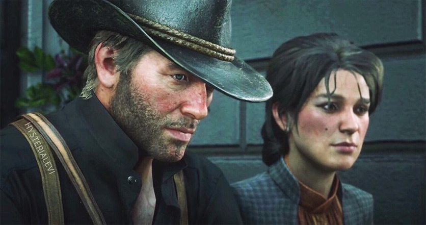 bestofvidgames's tweet photo. arthur and mary — red dead redemption 2 https://t.co/0t8VqjMWMA