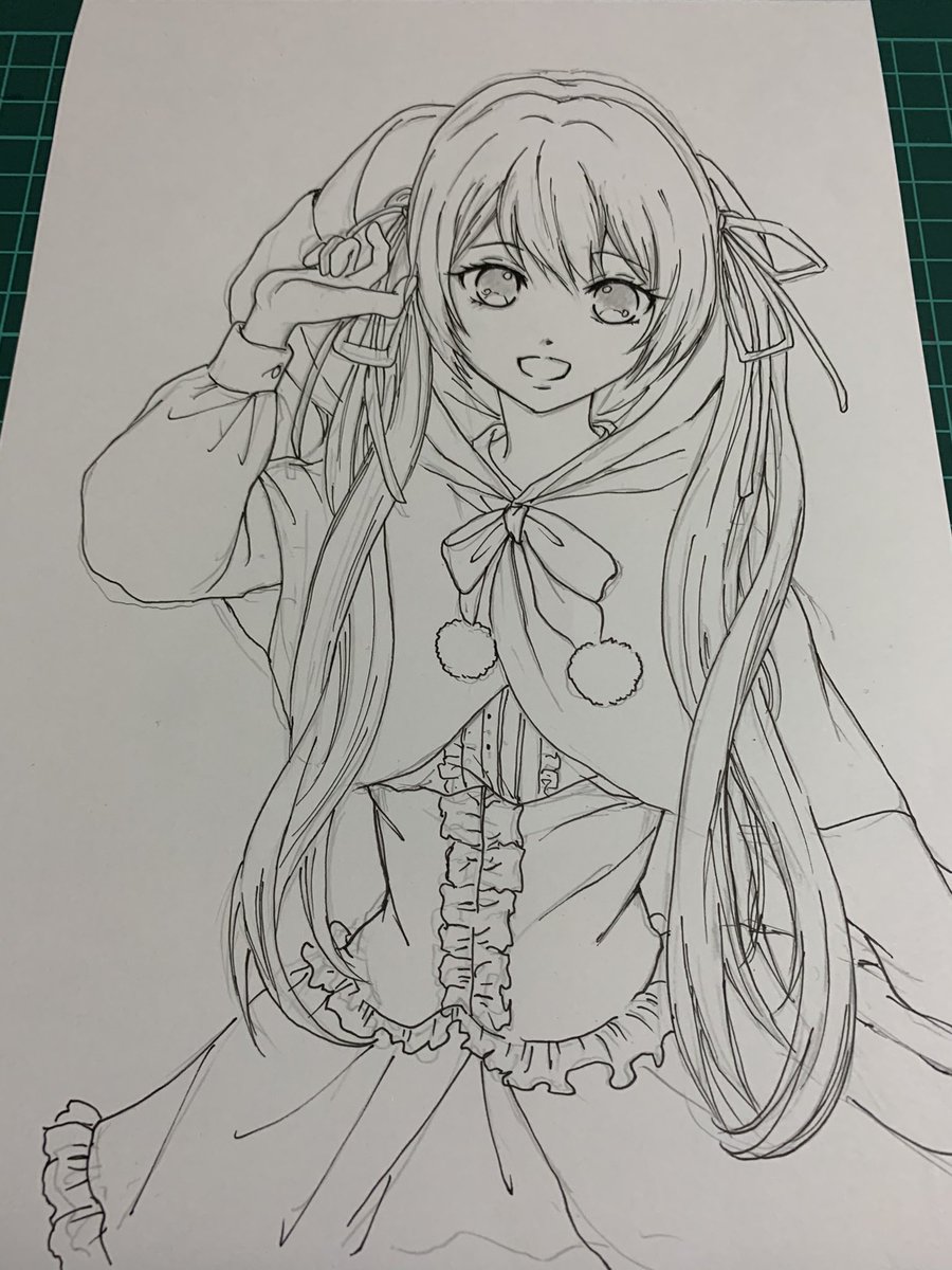 N@TURES 手描きイラスト リクエスト ふぉるて様（X:@ rnroi29） 周年の記念イラストを描かせて