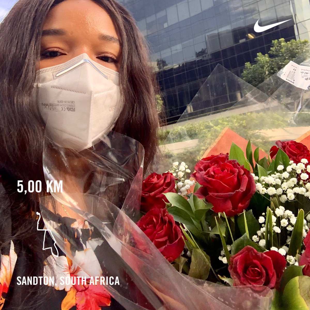 Monday’s are always slow, but we go go go go🏃🏽‍♀️ #RunningWithTumiSole #HappyValentinesDay2021 #nikerunclub #herbalifenutrition #FetchYourBody2021 #MondayMorning 🌹