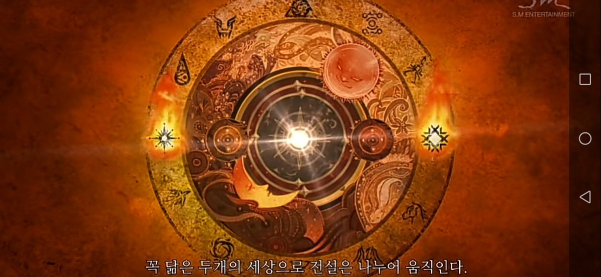 Finalmente, notaron que el fondo de Baekhyun en Power sobresalen unos cristales? Estos me recuerdan mucho a la forma del corazón del árbol de la vida.Esto podría significar que Baekhyun es un guardián de una mitad del corazón en el lado K y Xiumin es el guardián del corazón M.