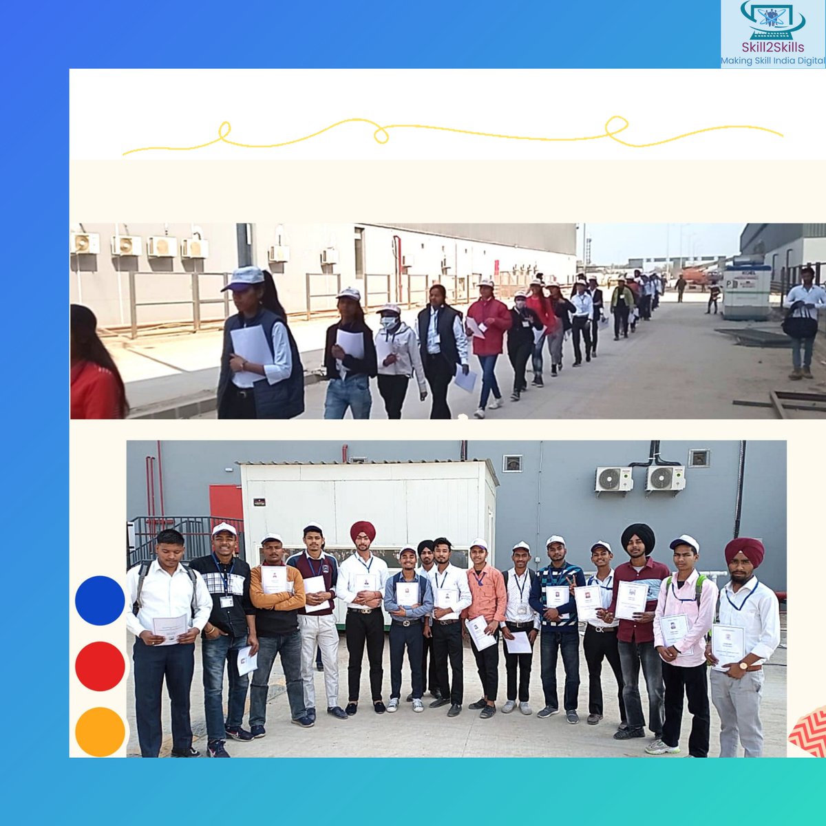 Skill2skillsLLP's tweet photo. "Education breeds Confidence and Confidence is a skill."
Skill2Skills First batch of Trained candidates under Logistics Skill Council are appearing for the interviews today at Instakart, Rewari, Haryana.
#skillindia #ddugky #Skill2Skills https://t.co/Cvjc0hiX0S
