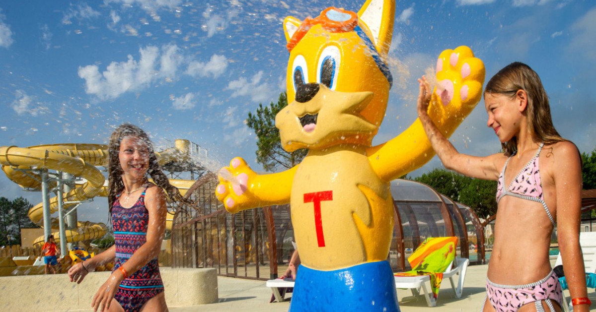 If you have a mascot, we could turn it into an attractive water play product for the children. For Camping Tohapi Les Vignes we have realized this last year. More info? aquadrolics.com/en/specials #mascot #waterplayproduct #uniqueitem #shapen #fiberglass #aquadrolics #netherlands