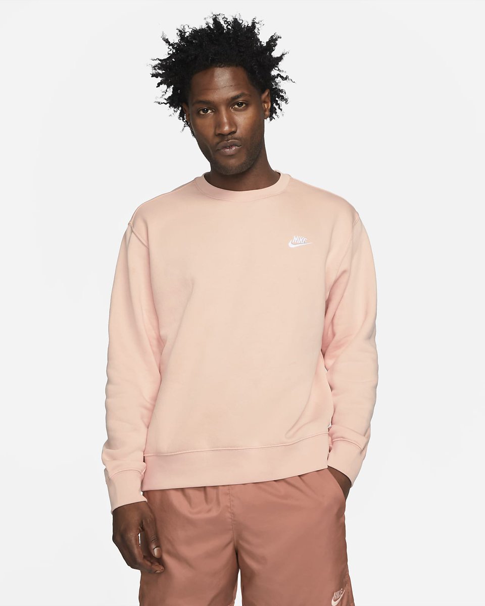 🔥 Soldes Nike 🔥   

40€ au lieu de 50€ les Crewneck pastels - 3 coloris dispo chez Nike (du XS au 2XL) ↙️

- saumon : bit.ly/3ajashy

- vert : bit.ly/2NwyjBd

- lilas : bit.ly/3ajU9AR

⚠️Appliqué au panier⚠️
<a href="/Nike/">Nike</a>