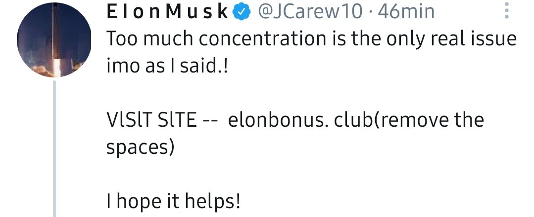 gmlama's tweet photo. @elonmusk These two guys are false one and they are scammer also say that they will change Name each time be care of them... https://t.co/XdAjmf0IuT