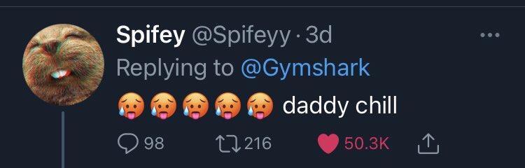 Pasteliax's tweet photo. @Gymshark @Corpse_Husband AYO wait I would’ve loved this on a billboard ✋🏽ok that’s all goodbye https://t.co/UehxlAYKL6
