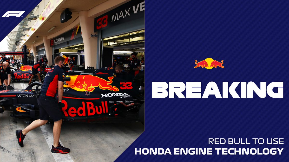 Formula 1 Red Bull Have Formed A Powertrain Company After Reaching An Agreement With Honda To Use Its F1 Power Unit Technology From 22 F1 T Co Hqkeafzleq