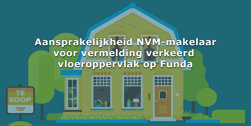 Het komt nog steeds voor dat een woning te koop wordt aangeboden onder vermelding van een onjuiste woonoppervlakte. In hoeverre is een makelaar dan aansprakelijk voor deze onjuiste informatie? - mailchi.mp/63b3969de1b3/a…