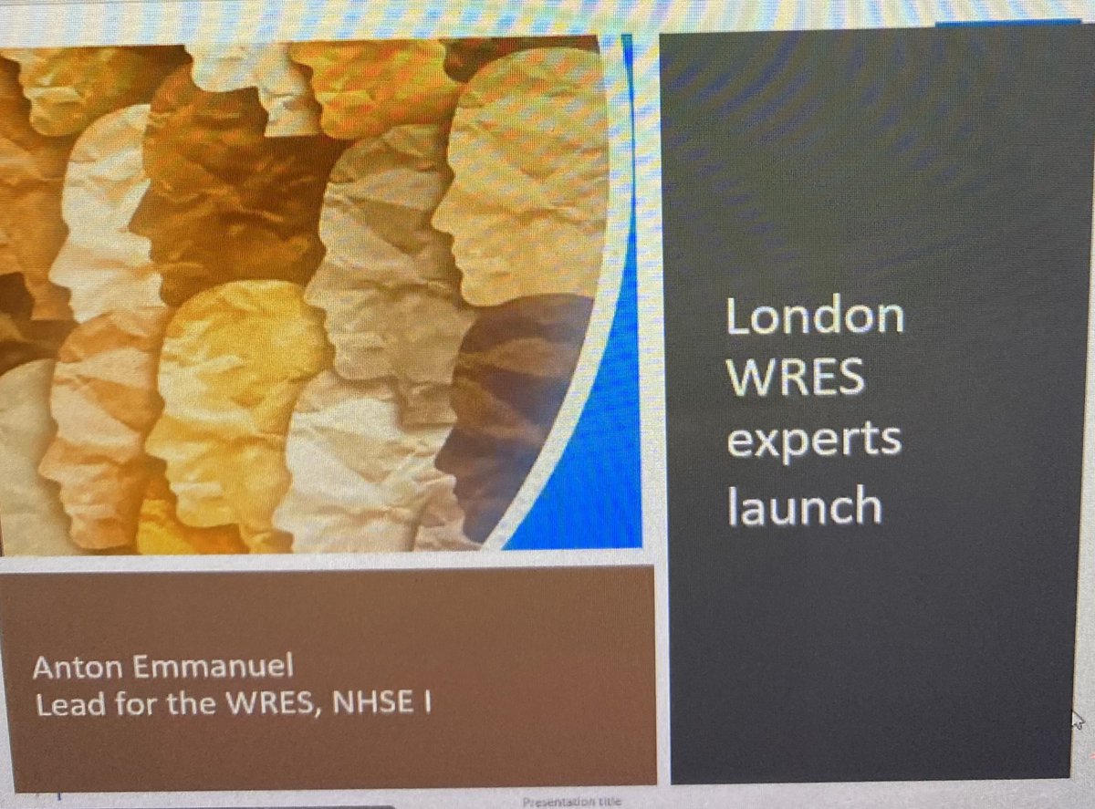 Thank you <a href="/JacynthIvey/">Jacynth Ivey MBE Coach | Speaker | Consultant</a> #SirSloman @JanineLaRosa @samrashidnhse <a href="/DrCRukwengye/">Charles Rukwengye</a> #MikeFranklin <a href="/AntonEmmanuel2/">Anton Emmanuel</a> and team for #WRESexperts #EDI #WRES programme - commitment to implementation of #LondonRaceStrategy ✅