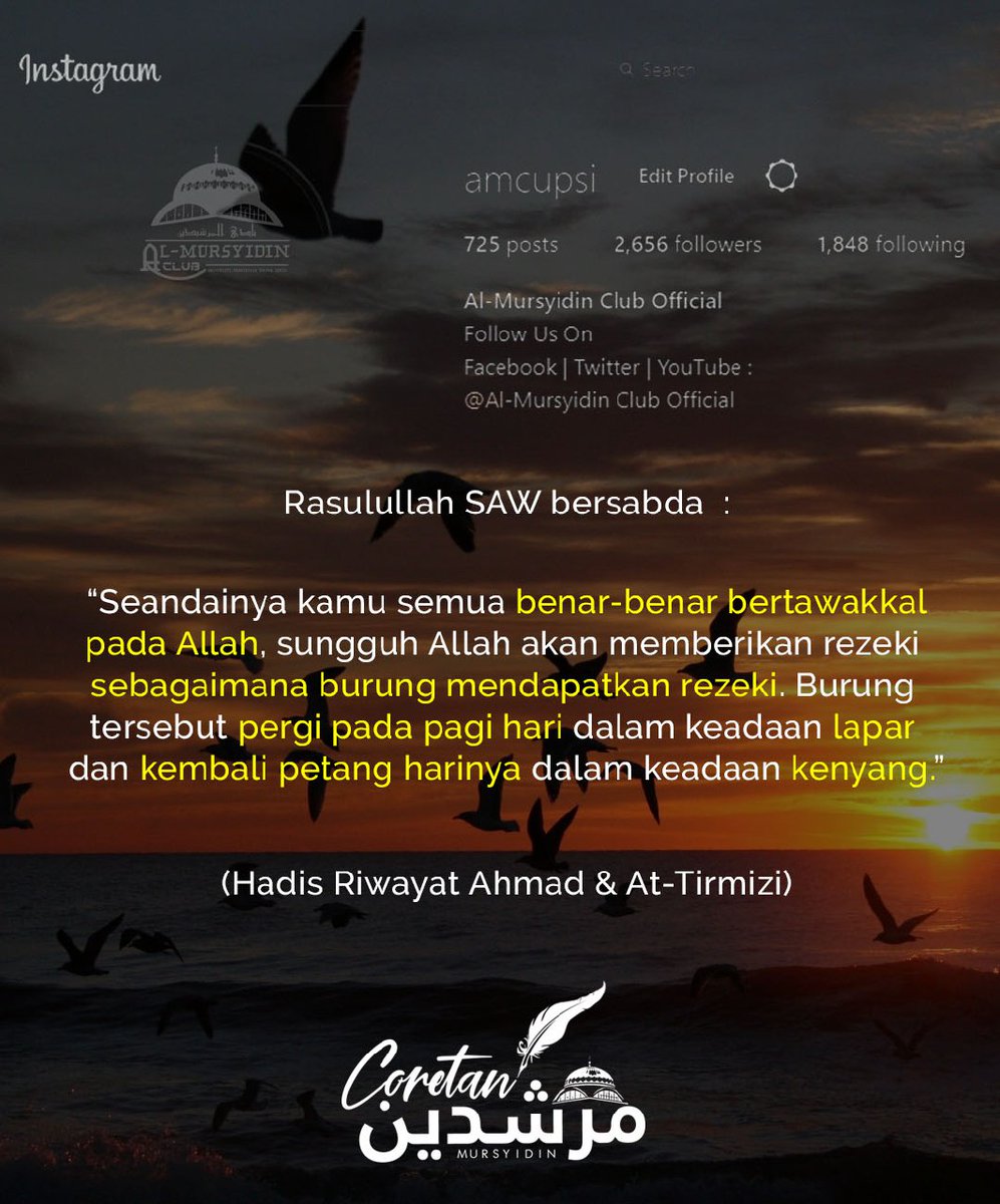 almursyidinclub's tweet photo. [Coretan Mursyidin]

#AMCUPSI
#SUPPORTAMCUPSI
#CEMERLANGBERSAMAUPSIAMC
#Let'sExperienceTheGreatnessOfIslam https://t.co/K004fIPqOe