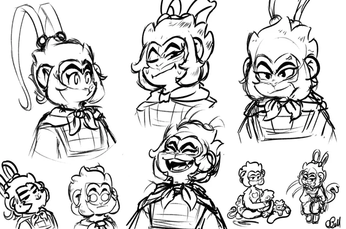 Late night lego Wukong doodles becuase I finally figured out how I want to draw him. #MonkieKid 