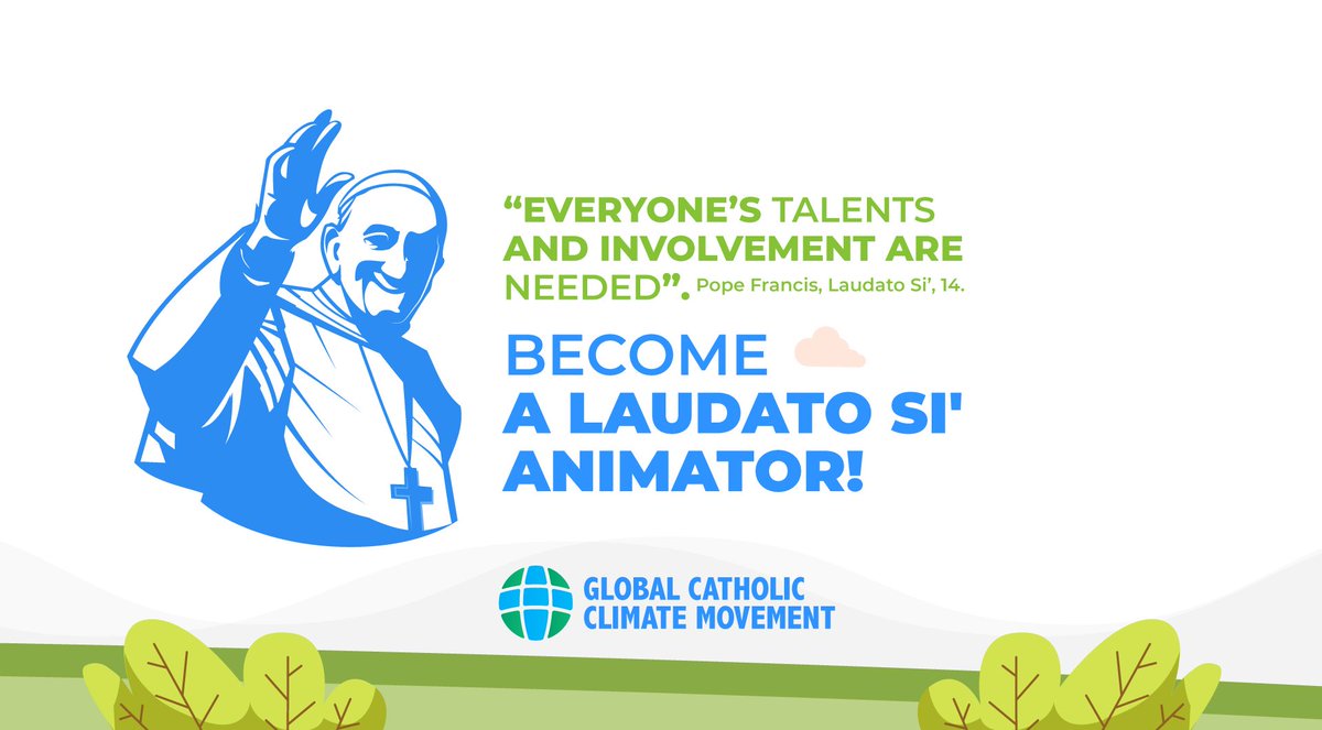 Do you want to inspire your community to care for creation?

Become a #LaudatoSiAnimator. Be part of the change! 📣 SIGN UP at bit.ly/LSAEngage