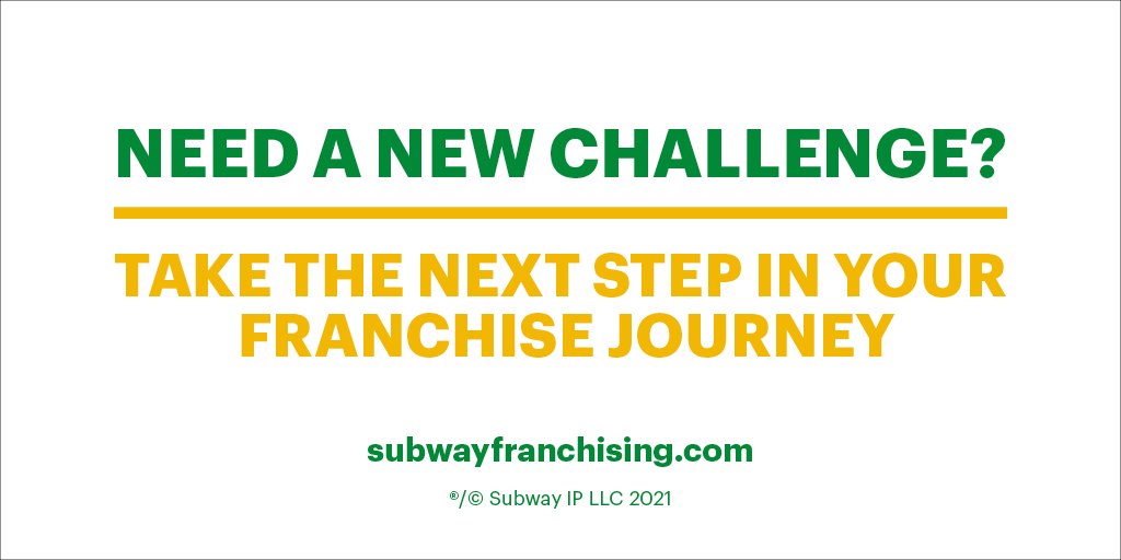 Take the next step in your franchise journey and consider becoming a multi-unit owner.

With thorough training and ongoing support, you’ll never be alone: bit.ly/SubwaySupport

#Subway #Franchising #BeYourOwnBoss #CareerDevelopment